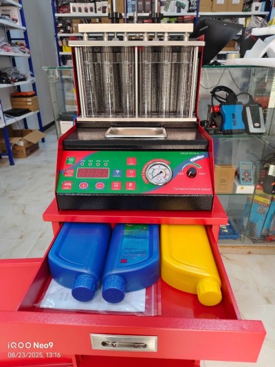 Nettoyeur et testeur d'injecteurs à ultrasons HIGH TECH