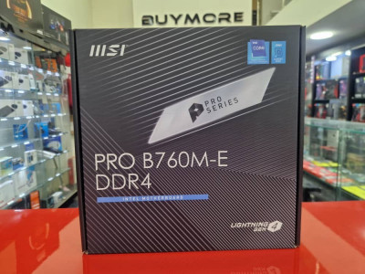 CARTE MERE MSI PRO B760M-E DDR4
