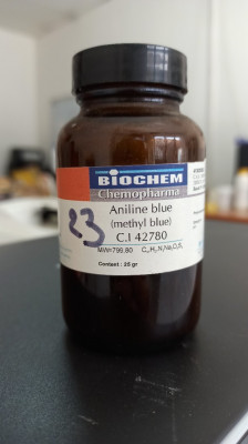 Aniline Blue ( Methyl Blue ) C.I 42780 Flacon 25g