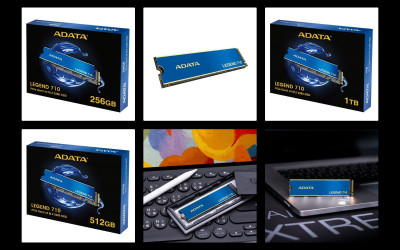 NVME A-DATA LEGEND 710 PCIe Gen3 x4 