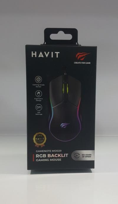 MOUSE HAVIT GAMENOTE MS1029 GAMING 