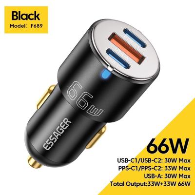 Essager Car charger super fast 66W 
