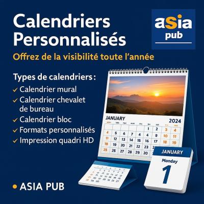 Calendriers Personnalisés / ASIA PUB