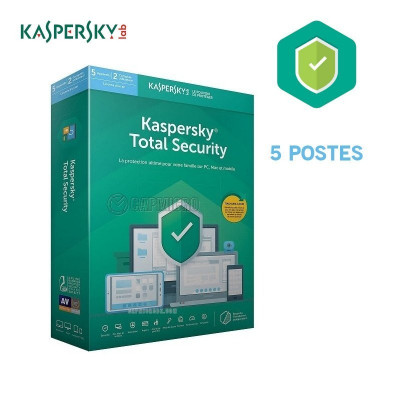 Kaspersky 5 Poste Total Sécurité 