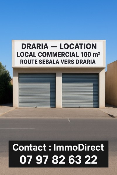 Location Local Alger Draria