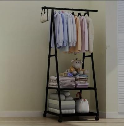 Porte Manteau mono barre حامل ملابس بعجلات 