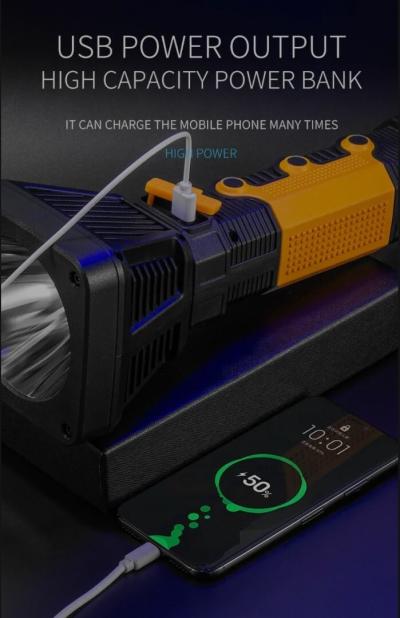 Torche LED & Power Bank مصباح طورش   و شاحن كهربائي 