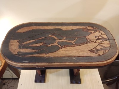 Table de jeux art africain pliable LIQUIDATION