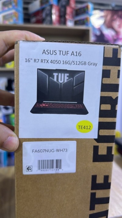Asus TUF A16 R7 7455HS/16Go/512Go/RTX4050