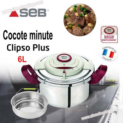 Cocotte Minute Clipso+ Précision 06 Litres- SEB