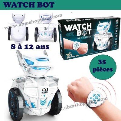 WATCH BOT, Kit de robotique avec télécommande pour enfants, jouet éducatif STEM
