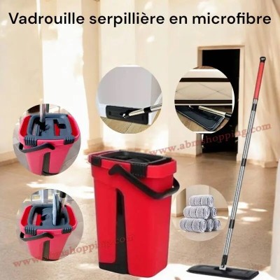 Vadrouille Serpillière en microfibre 360m ممسحة بالمايكروفيبر
