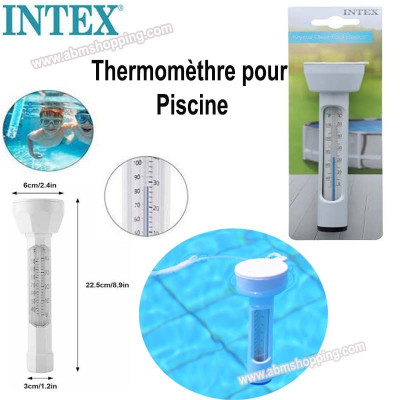 Thermomètre pour piscine -Intex
