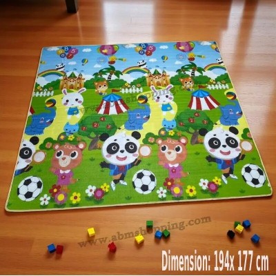 Tapis de jeux pour enfants double face194.180cm