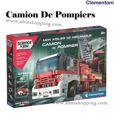Jeu Scientifique Pour Enfants, Camion De Pompiers