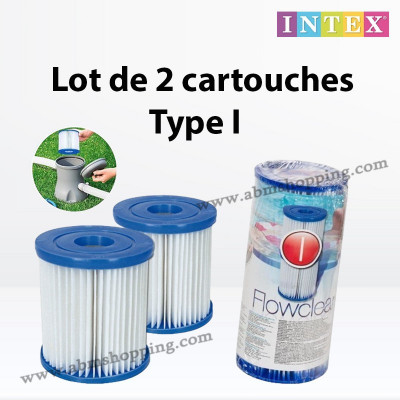 Lot de 2 cartouches Type I | INTEX