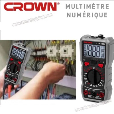 METRIX, Multimètre numérique Digital 600v  Crown