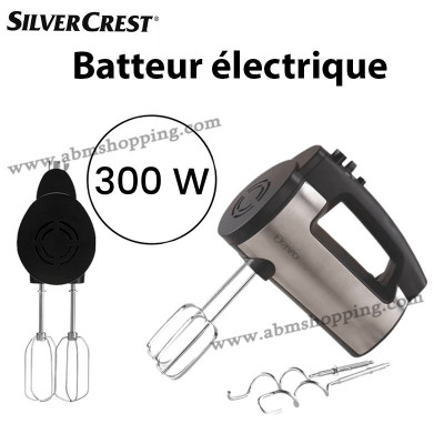 Batteur électrique 300 w | silvercrest