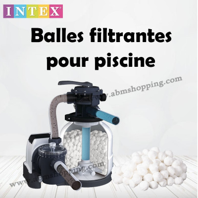 Balles filtrantes pour piscine  INTEX