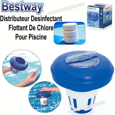 Distributeur Désinfectant Flottant De Chlore Pour Piscine - Bestway