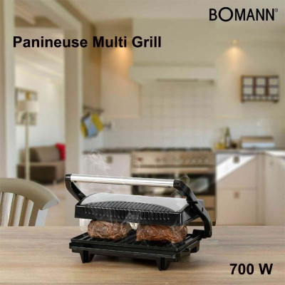 Panineuse & Grill de viande multifonction - Bomann