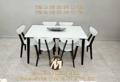 طاولات-table-salle-a-manger-6ch-براقي-بئر-الجير-الجزائر