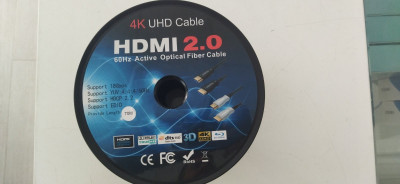 cable hdmi fibre optique 4k 70m
