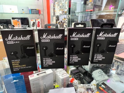 Écouteurs Marshall Monitor III et Motif A N C