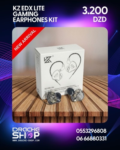 KZ EDX Lite Gaming Earphones Kit