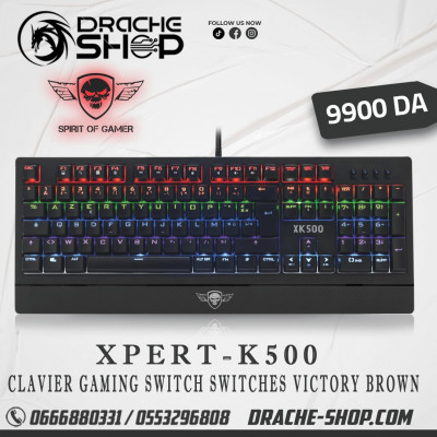 Clavier Gaming Brown Switch Xpert K500