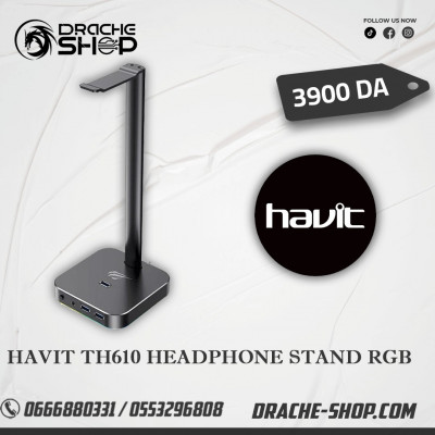 Havit RGB Gaming Headphone Stand Desk                  