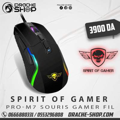 Souris Spirit of Gamer Elite-M7 RGB