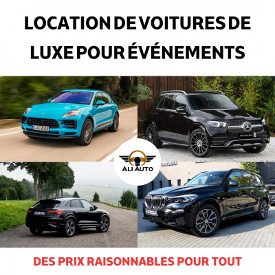Audi Location 2023 voiture luxe pour mariage