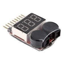 1-8S LiPo Battery Voltage TesterMonitor