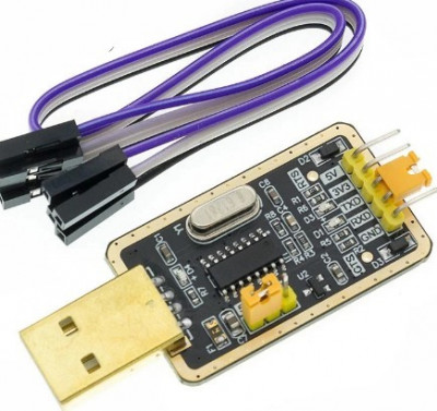 CH340G RS232 L USB to TTL module to upgrade converter