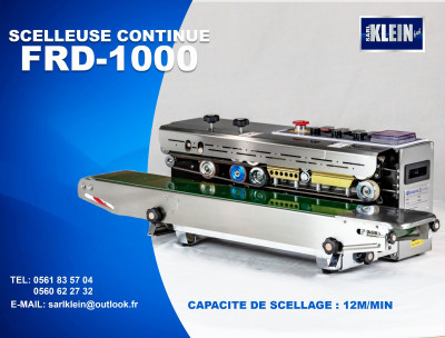 Soudeuse continue FRD 1000 / 900 /1100 v 