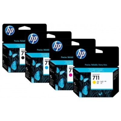 Pack cartouche Hp original Designjet 711