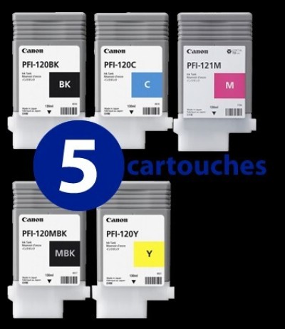 PACK DE CARTOUCHES TRACEUR CANON TM-350