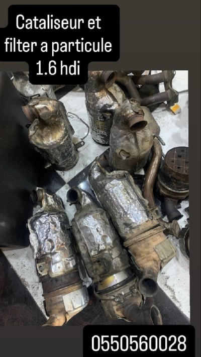 Cataliseur & filtre a particules 1.6 hdi