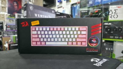 CLAVIER REDRAGON FIZZ K617 WITHE PINK 