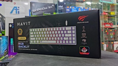 CLAVIER HAVIT MECANIQUE KB881L 