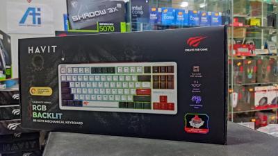 CLAVIER HAVIT MECANIQUE KB902L RGB B/W/R