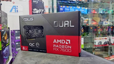 Carte graphique ASUS Dual Radeon RX 7600 OC Edition 8GB GDDR6