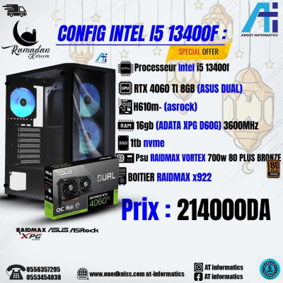 CONFIG PC INTEL I5 13400F 