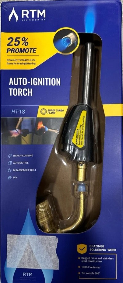 Chalumeau de soudure en laiton propylène, pour chauffage et climatisation