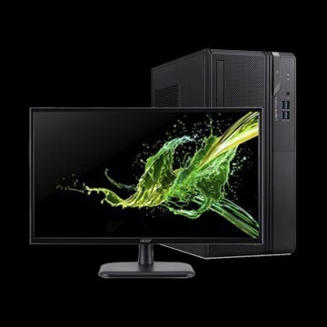 PC DE MARQUE ACER VERITON S2690G I3 12100 /4GB /SSD M.2 256GB AVEC ECRAN 21.5'' HDMI VGA