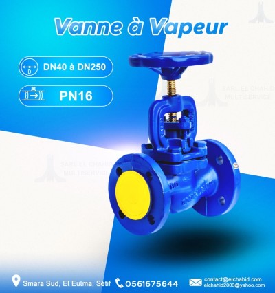 Vannes à Vapeur McFlow
