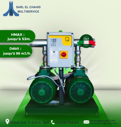 POMPE BOOSTER INDUSTRIELLE ITALIENNE SEA LAND CN40