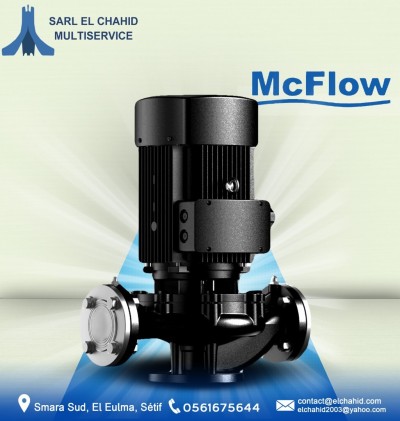 POMPE VERTICAL CENTRIFUGE EN LIGNE PT McFlow