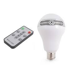 Lampe LED Point Of View Haut-Parleur Bluetooth 360 